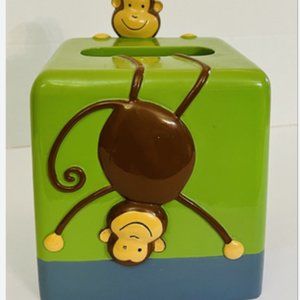 dyr Do Your Room Resin Monkey Tissue Box Cover